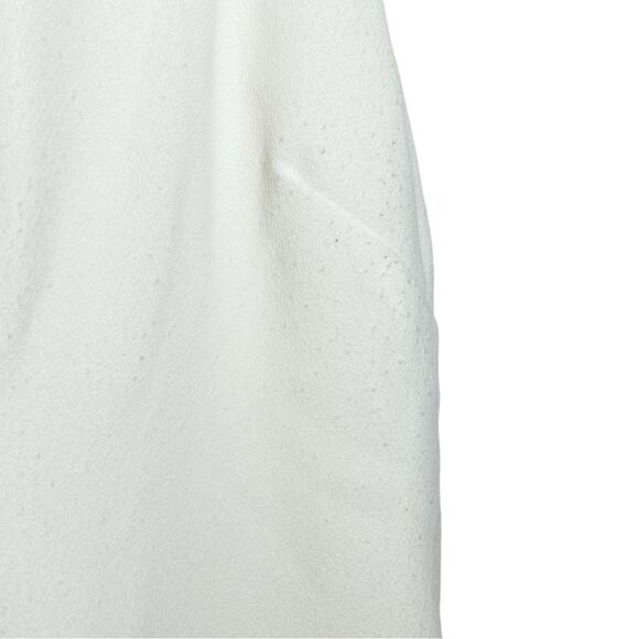 House of CB Ivory Off White Plunge Neck Eleanora Maxi Dress Small tags with flaw - Picture 10 of 13